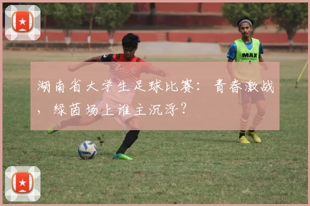 湖南省大学生足球比赛：青春激战，绿茵场上谁主沉浮？